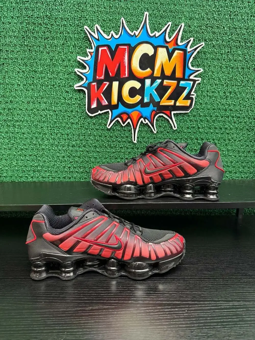 Nike Shox TL Black/University Red Men’s Size 12 Brand New - Picture 2 of 7